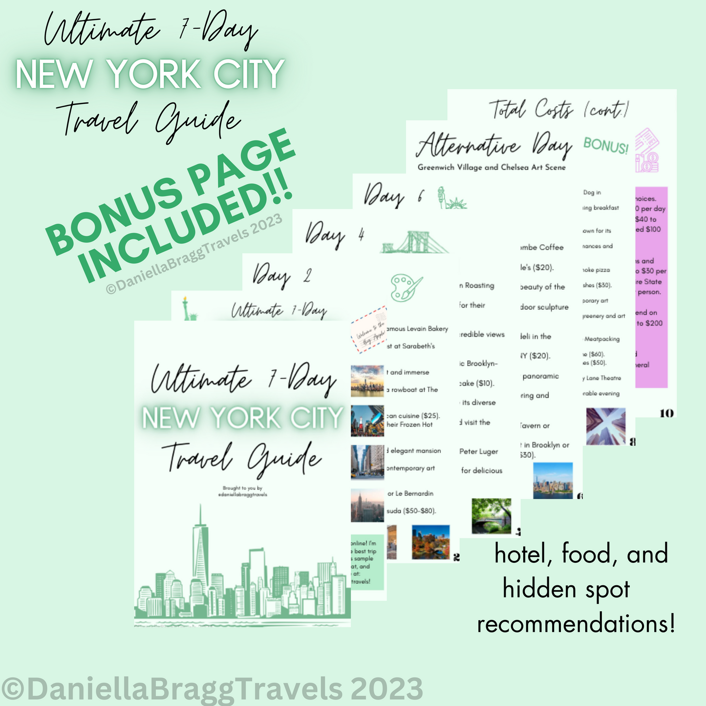 Ultimate 7-Day New York City Travel Guide
